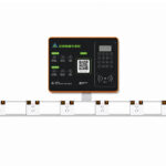 Commercial 10-port e-bike charging station