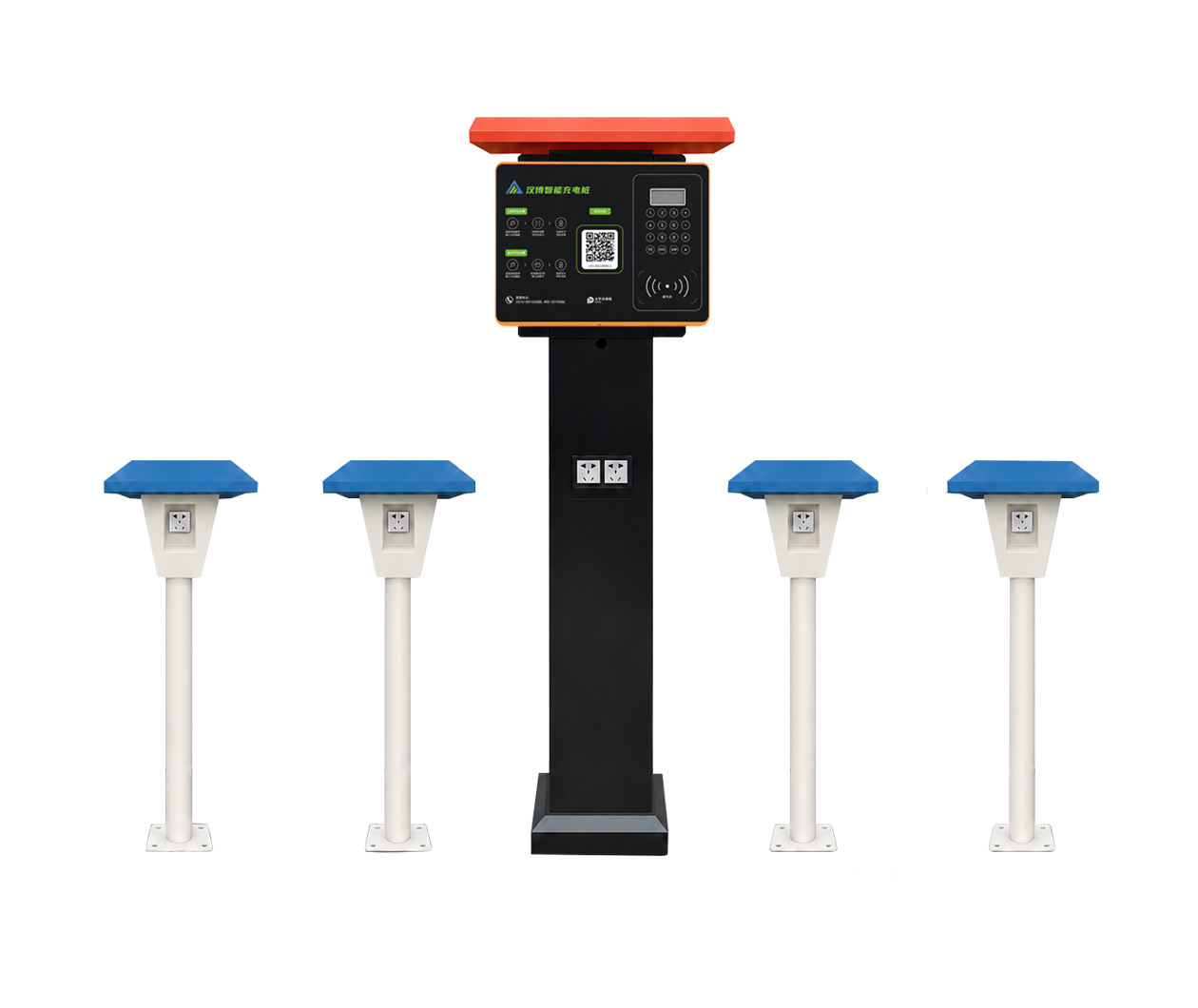 IP65 10-port e-bike charging station