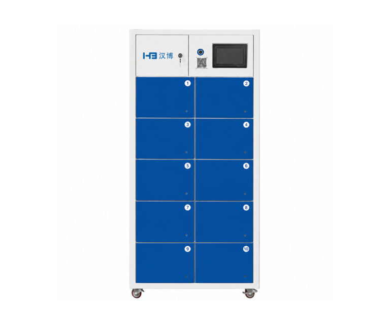 10 slots battery swapping cabinet