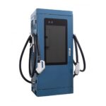 Dual charging connectors on 120kW DC fast charger