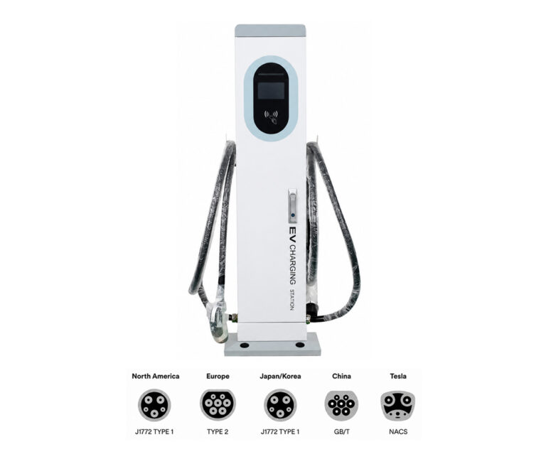 14kW dual-gun AC EV charger