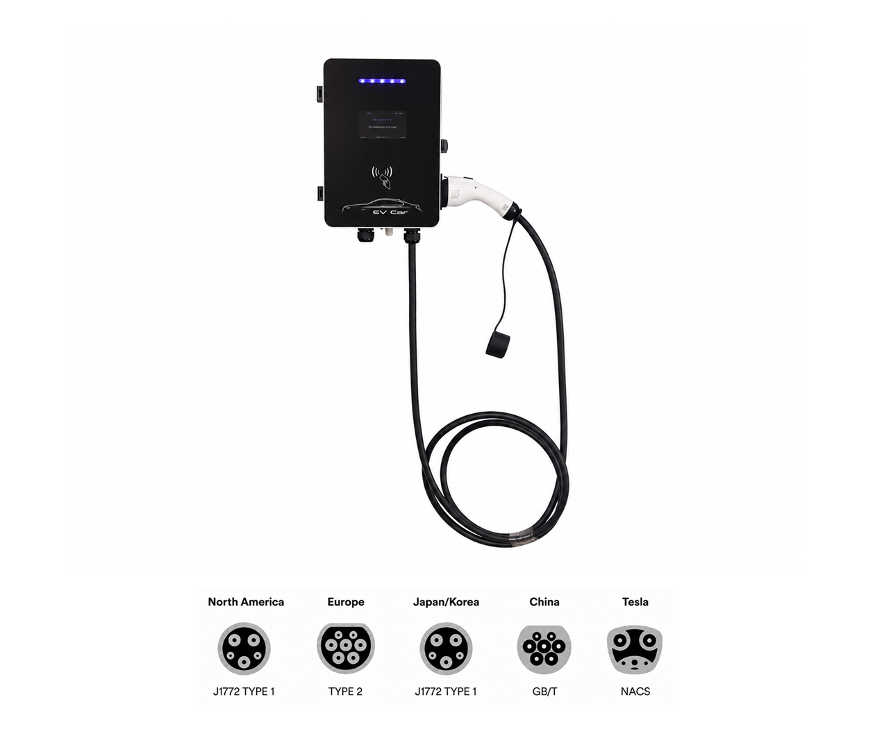 7kW wallbox EV charger