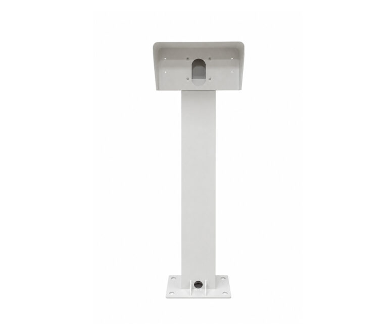 Galvanized steel pedestal stand for e-bike charging station