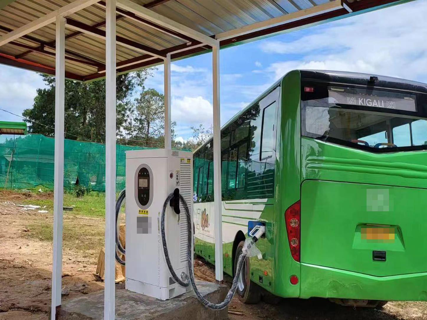 120kW/160kW Dual-Gun DC Fast Charger | OCPP Station 3 Electric Bus Depots EV Charging Station