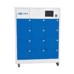 12-bay e-bike battery swapping cabinet automatic battery recognition