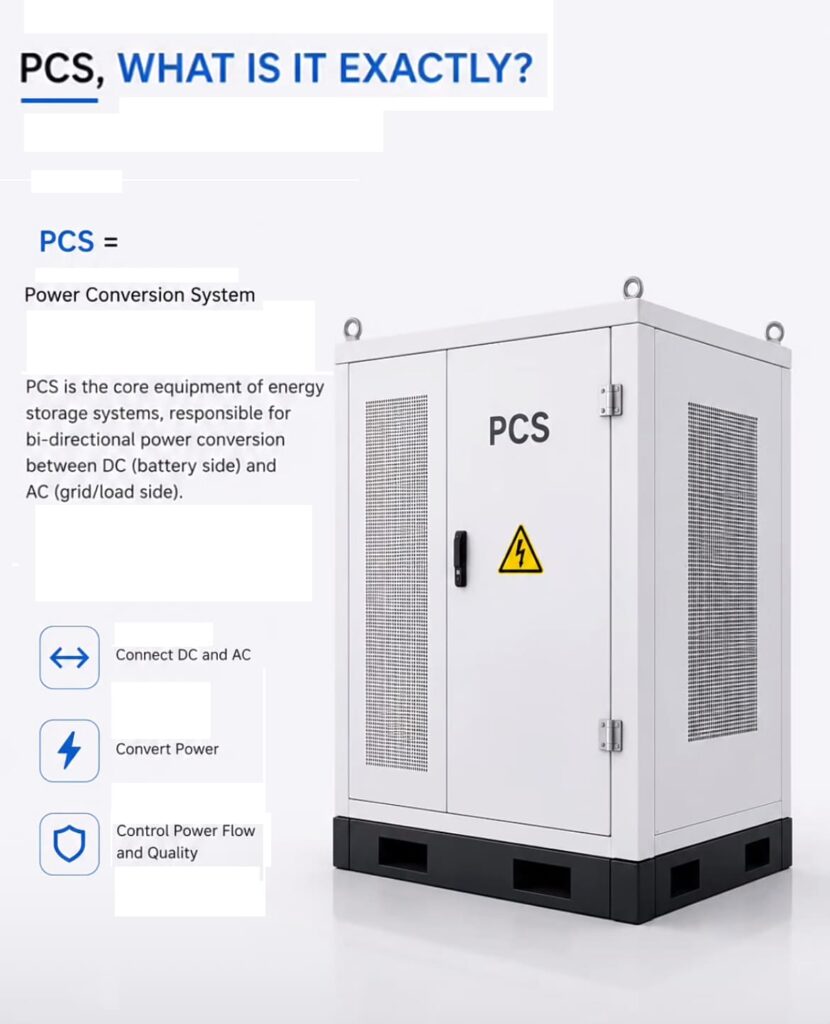 Power Conversion System BESS cabinet for energy storage
