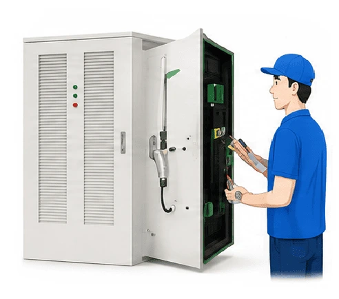 240kW-720kW Split-Type DC Fast Charging System 5 central power cabinet modular
