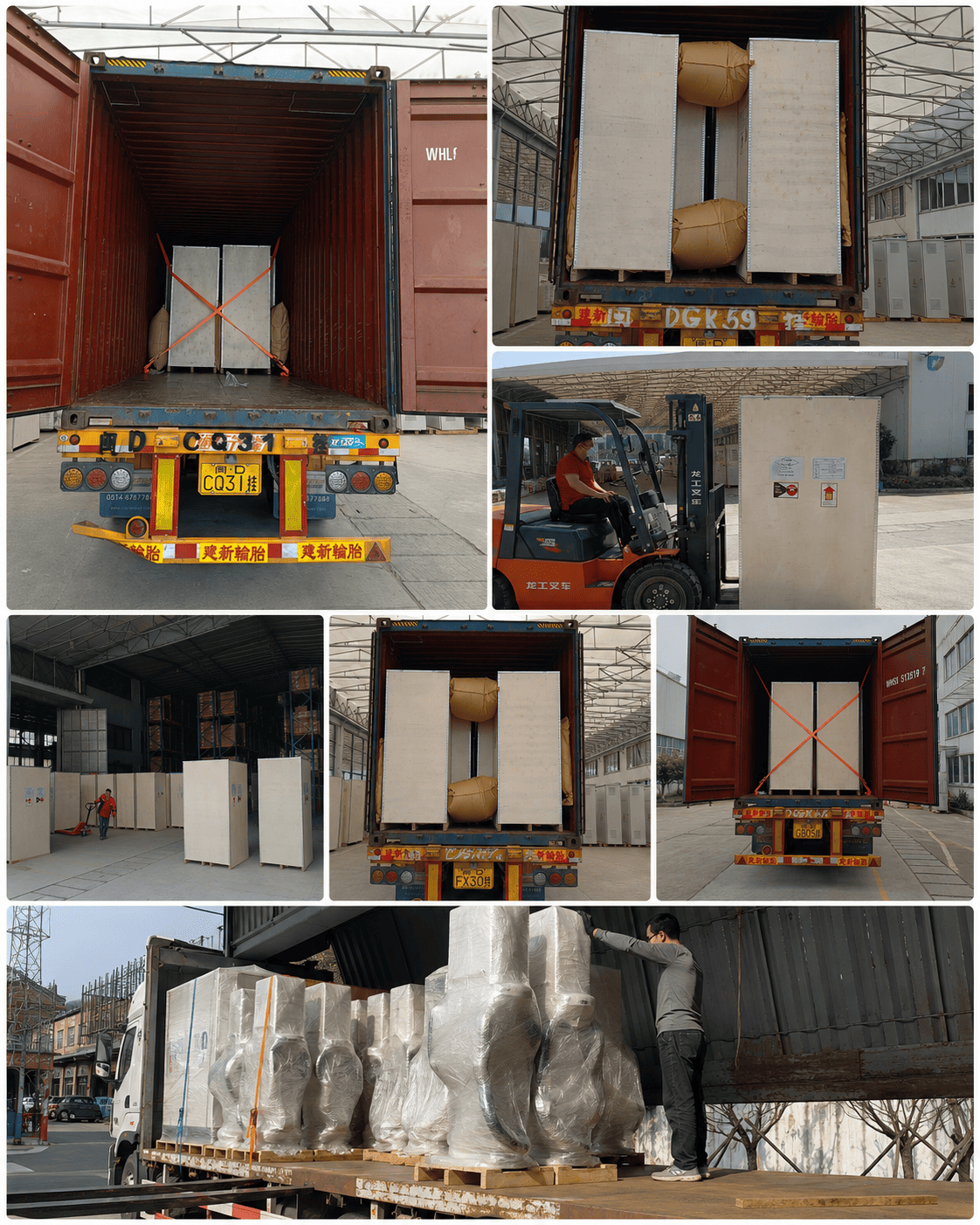 180kW-240kW Commercial DC Charging Station with Credit Card & RFID Payment 8 dc ev charger export packaging and lifting