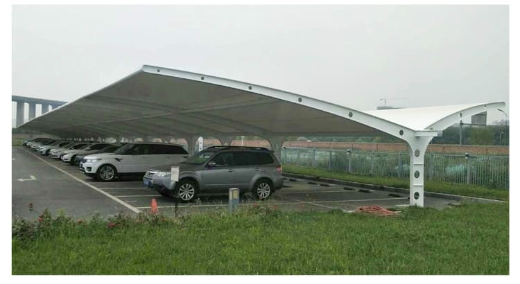 ev charging station canopy