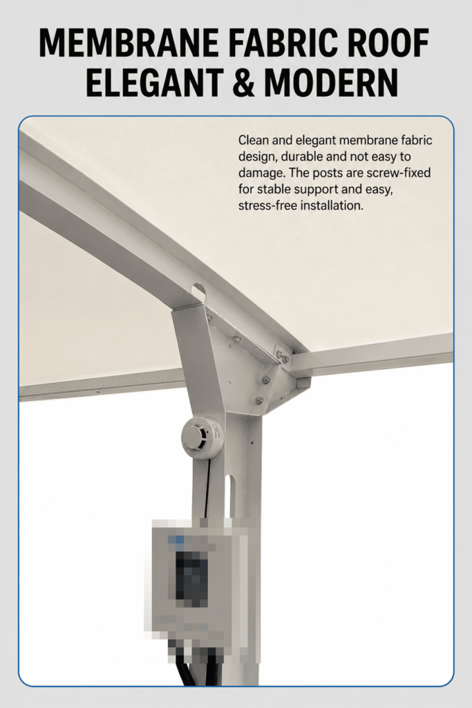menbrane fabric roof canopy