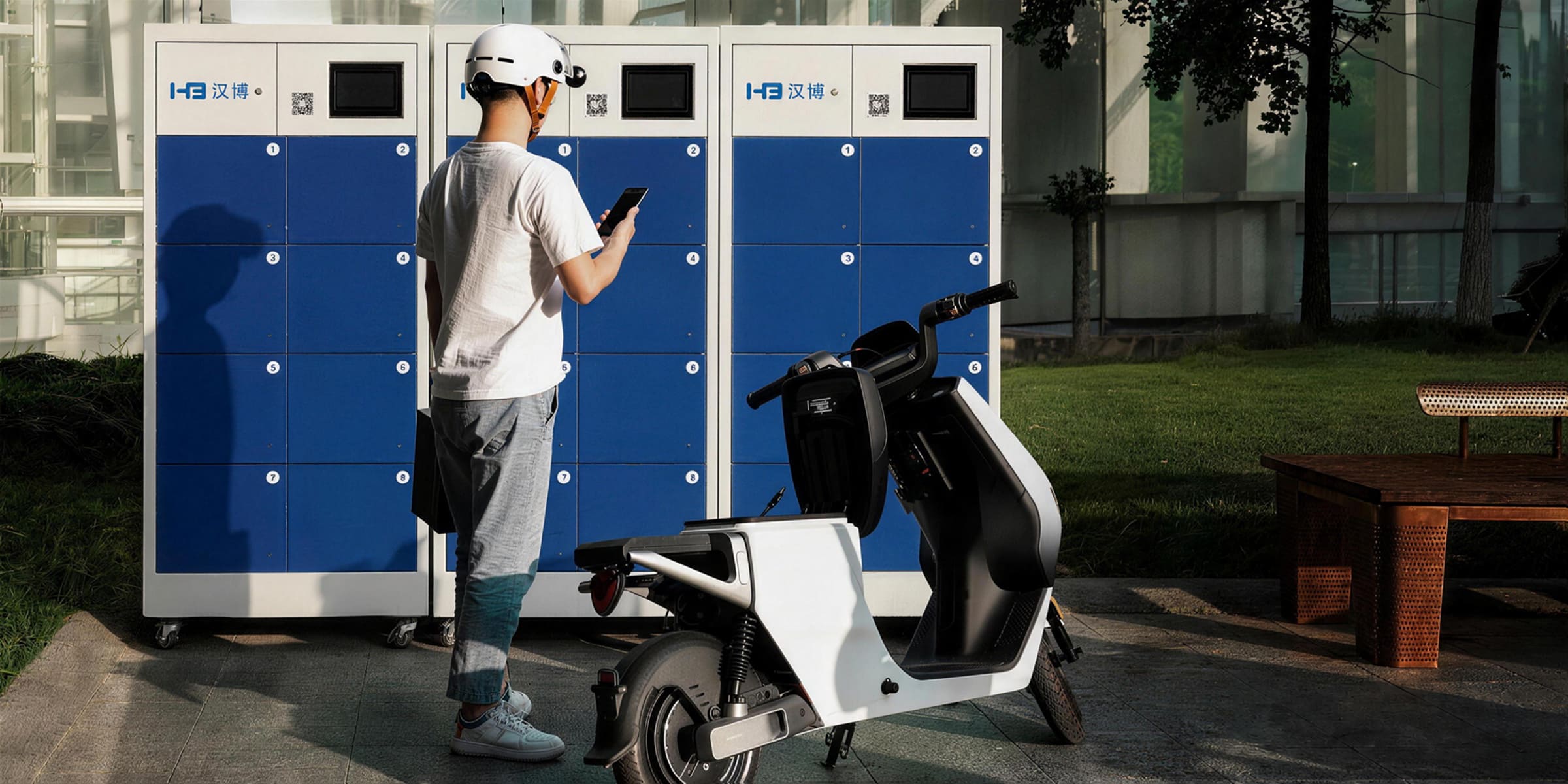 two wheelers battery swapping system