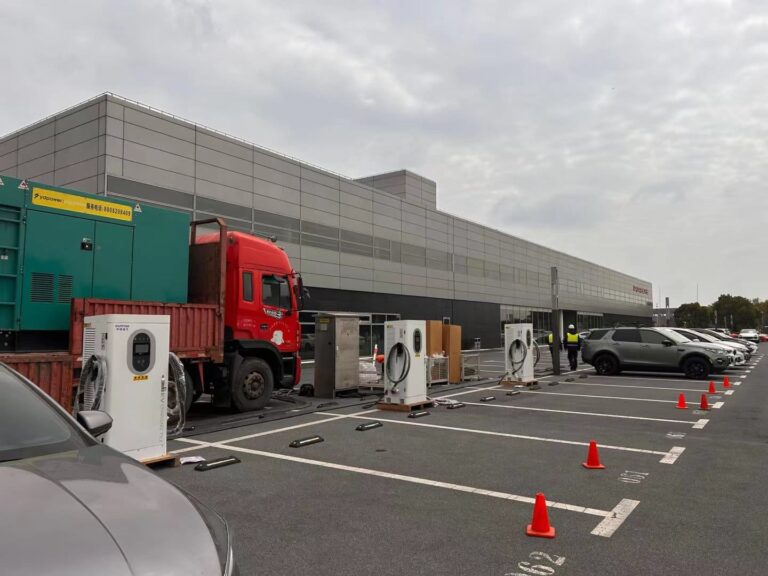Integrated EV charging solution for industrial parks