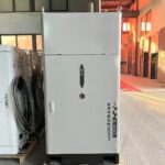 Liquid cooled DC EV charging station